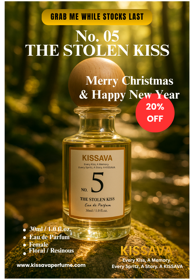NO.05 - THE STOLEN KISS - 30ml - Kissava Perfume