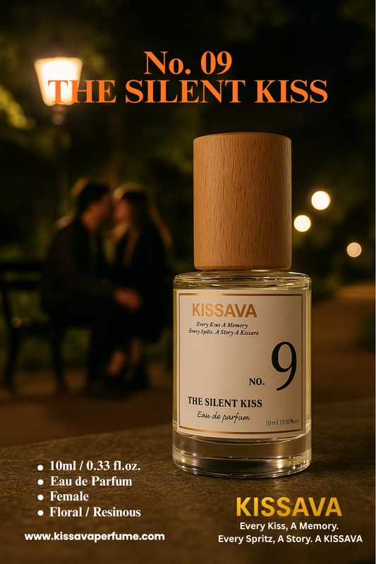 NO.09 -  THE SILENT KISS - 10ml - Kissava Perfume
