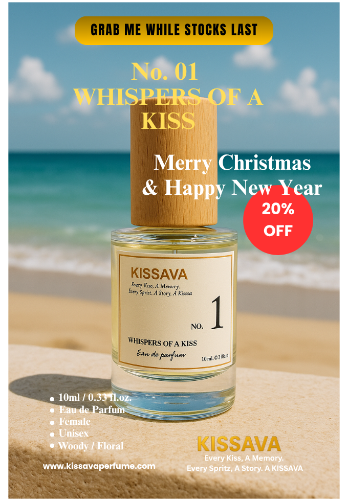 NO.01 - WHISPERS OF A KISS - 10ml - Kissava Perfume