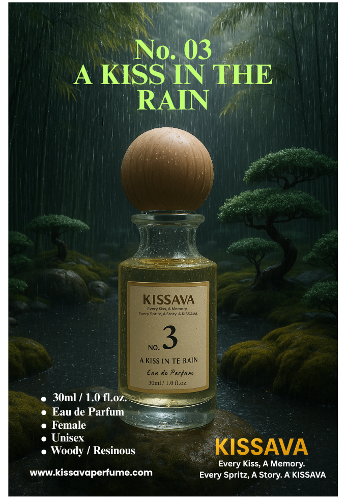 NO.03 - A KISS IN THE RAIN - 30ml - Kissava Perfume