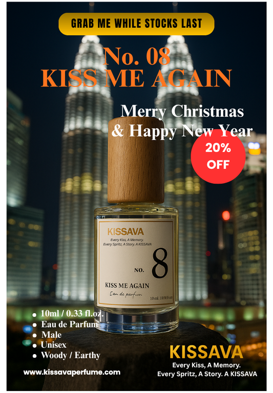 NO.08 -  KISS ME AGAIN - 10ml - Kissava Perfume