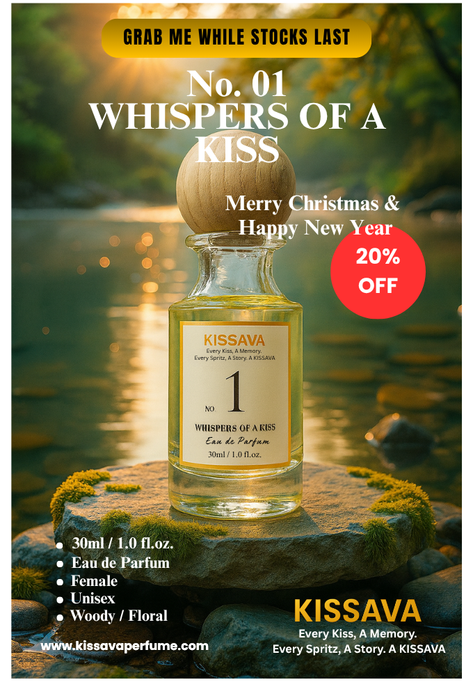NO.01 - WHISPERS OF A KISS - 30ml - Kissava Perfume