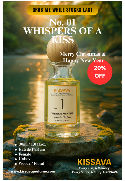 NO.01 - WHISPERS OF A KISS - 30ml - Kissava Perfume