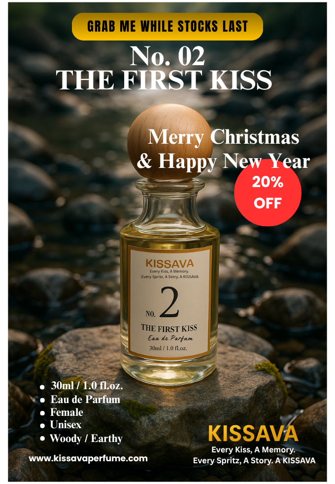 NO.02 - THE FIRST KISS - 30ml - Kissava Perfume